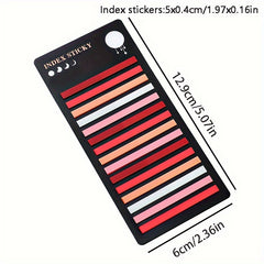 Rainbow Index Notebooks Waterproof - Set of 300