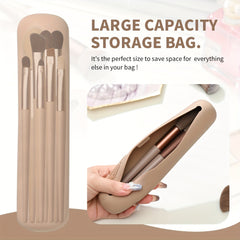 Silicone Makeup Brush Holder Travel Organizer