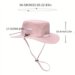 Breathable Bucket Hat Sunscreen Waterproof Boonie Hat
