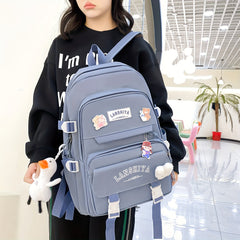 5pcs Backpack Set Large Capacity for Students