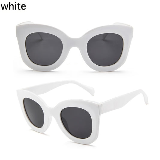 Cat Eye Sunglasses Vintage Minimalist Eyewear UV400