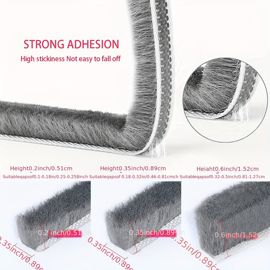 33ft Home Door & Window Weatherstrip - Keep Your Home Sealed & Protected