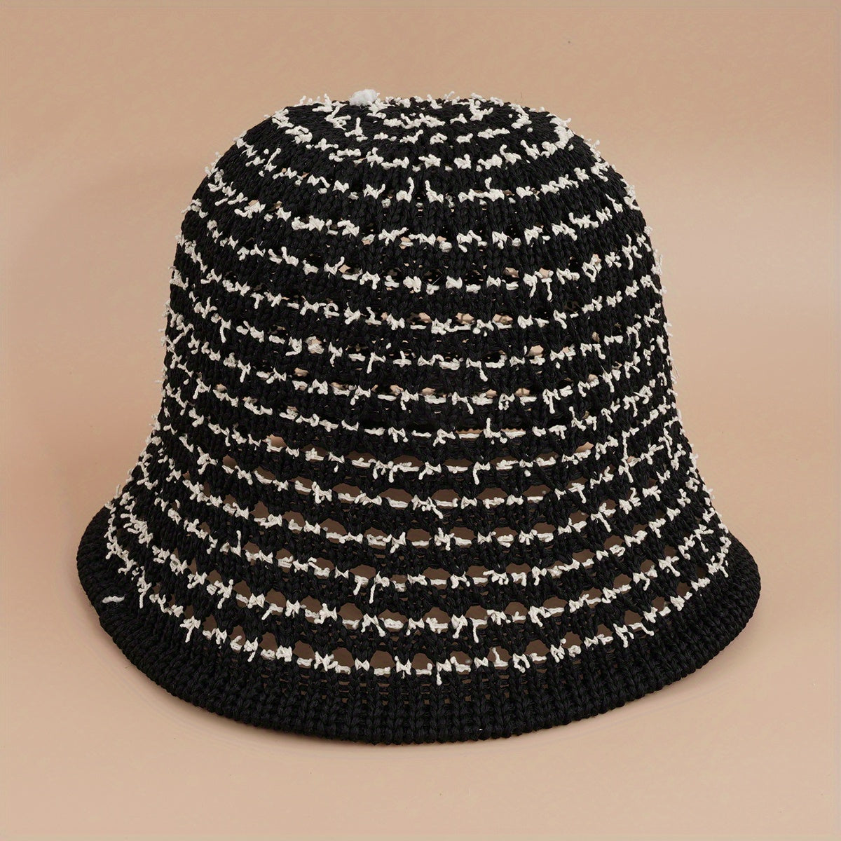 Woolen Plaid Fisherman Hat Autumn Winter All-match Bucket Hat