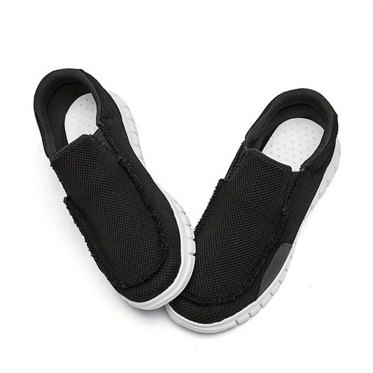 Men's Slip On Canvas Shoes Casual Flats Lightweight for Spring & Summer