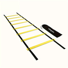Speed Training Agility Ladder Improve Footwork Quickness 8-20 Rungs Carry Bag