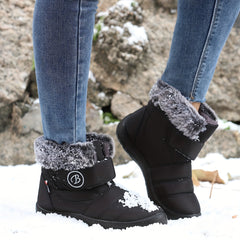 Women's Non-slip Snow Boots Comfortable Warm Hiking Shoes