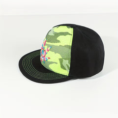 Colorful Leaf Embroidery Baseball Cap Lightweight Snapback Hats
