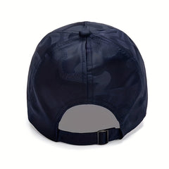 American Flag Bull Camo Baseball Cap