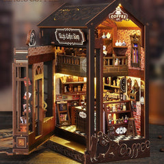 Coffee Themed Bookends 3D Models & Handcrafted Houses