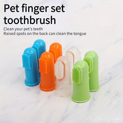 Pet Finger Toothbrush for Dog & Cat Dental Care