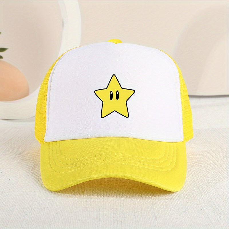 Children's Breathable Mesh Stars Baseball Cap for Boys