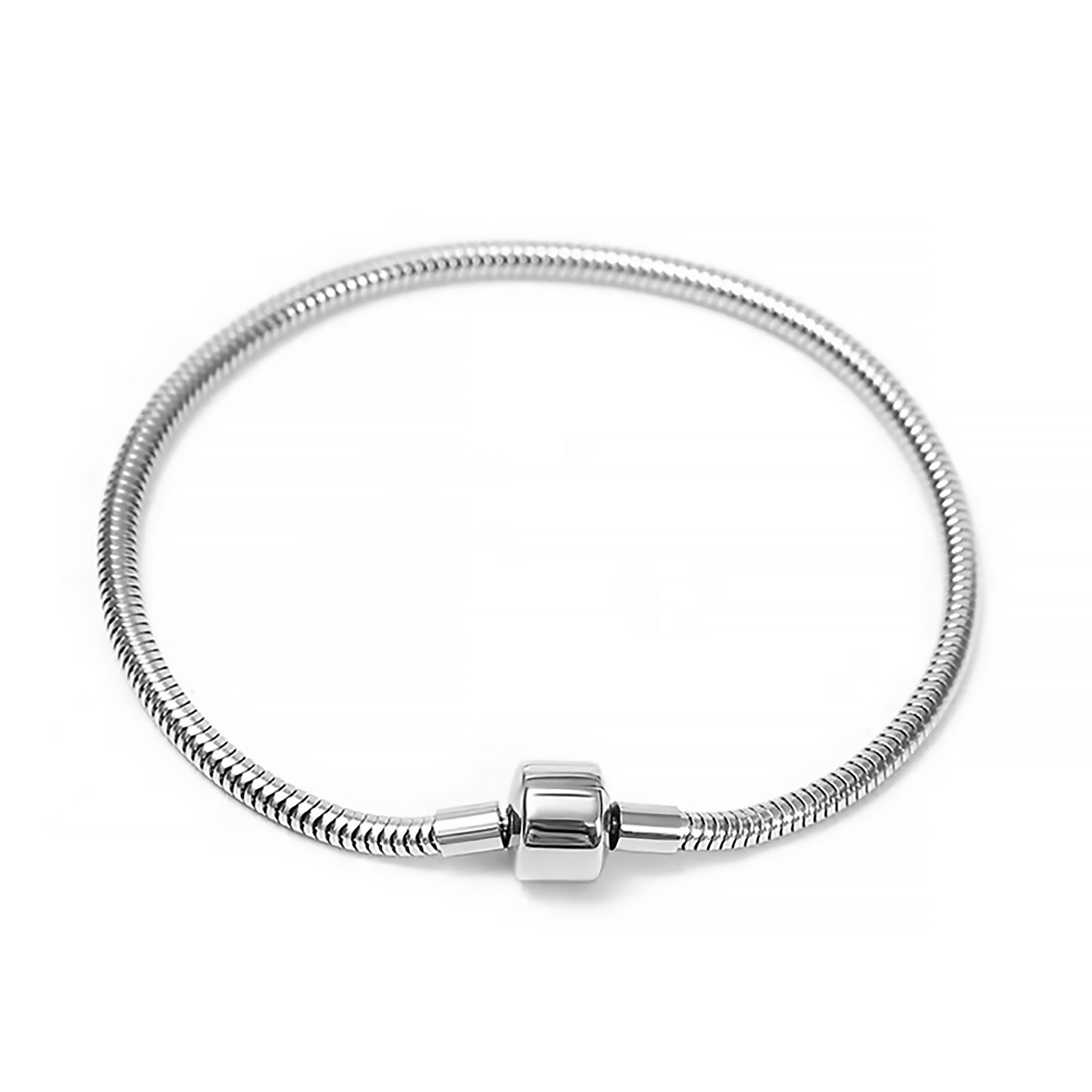Stainless Steel Snake Chain Bracelet Bangle DIY Jewelry