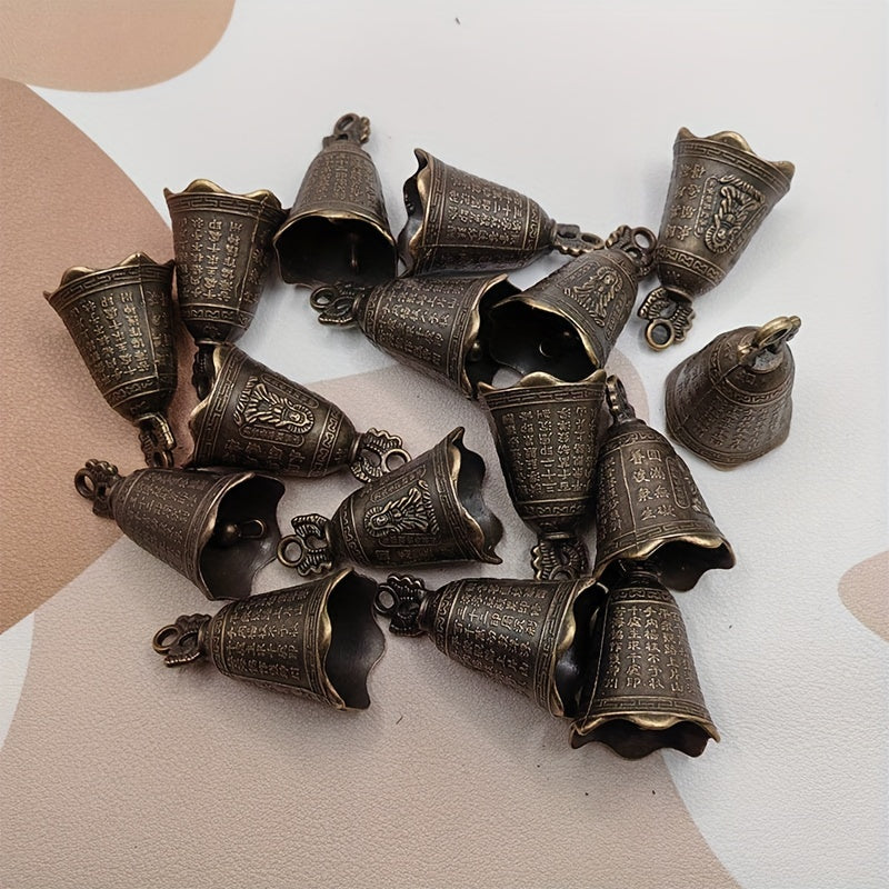 5pcs Antique Bells for Office Halloween Christmas Decor