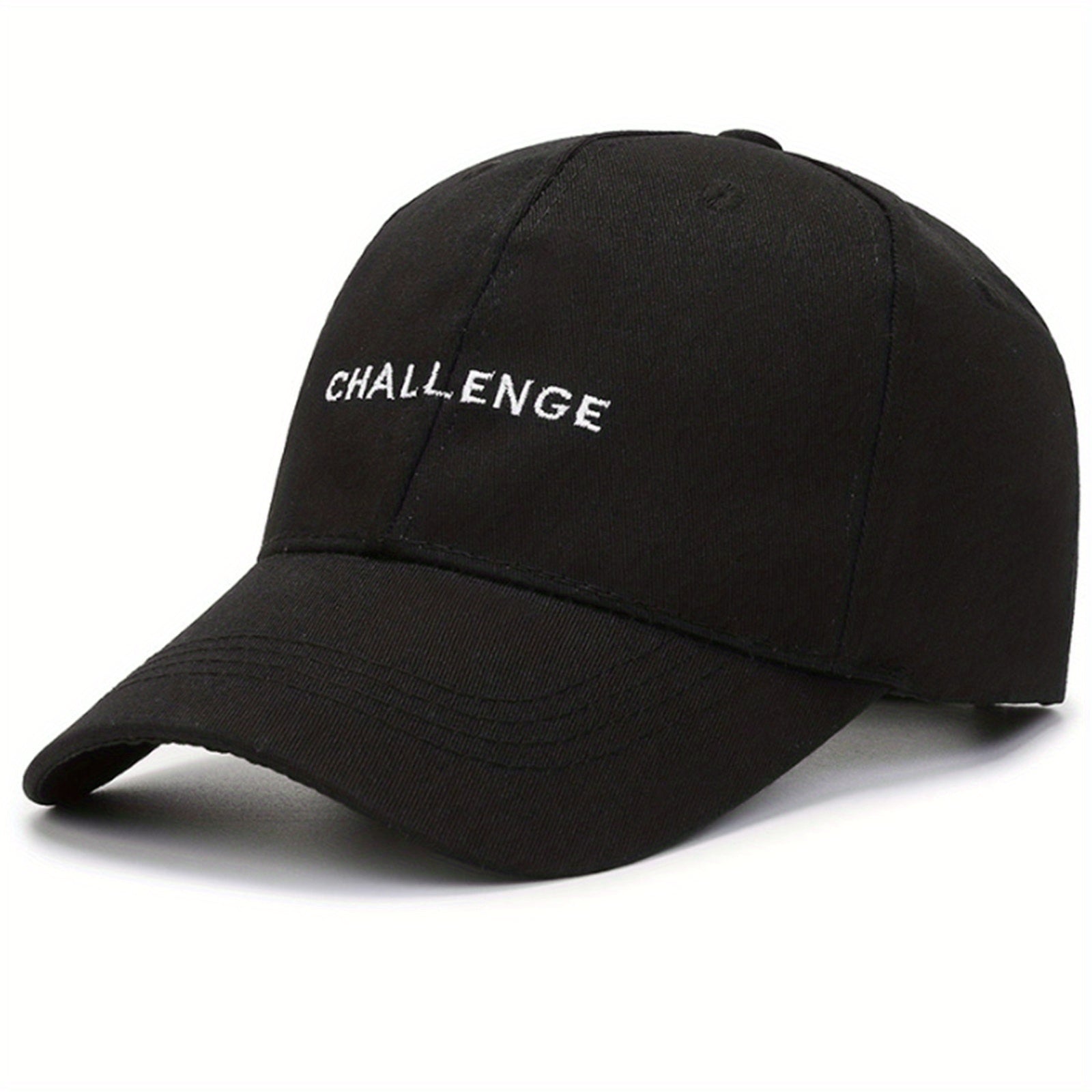 CH Letter Adjustable Baseball Cap - Fashionable Leisure Style