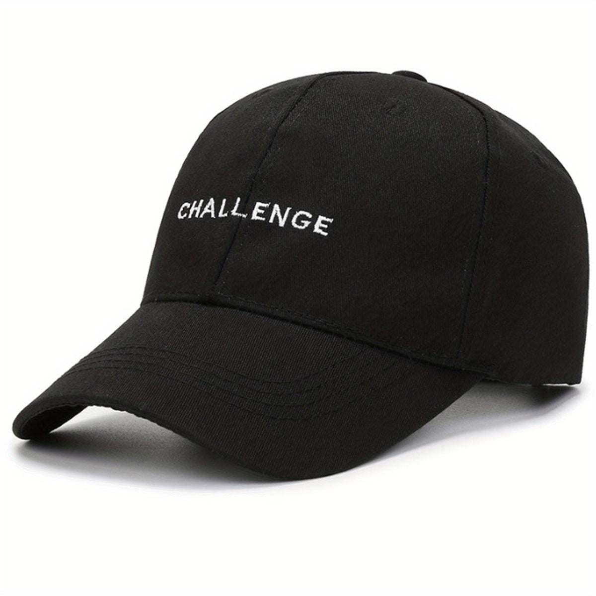 CH Letter Adjustable Baseball Cap - Fashionable Leisure Style
