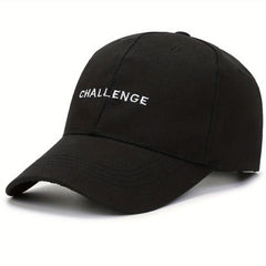 CH Letter Adjustable Baseball Cap - Fashionable Leisure Style