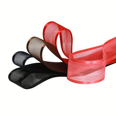 5yd 25mm Satin Edge Organza Ribbon Bow Wedding Christmas DIY Gift Wrapping