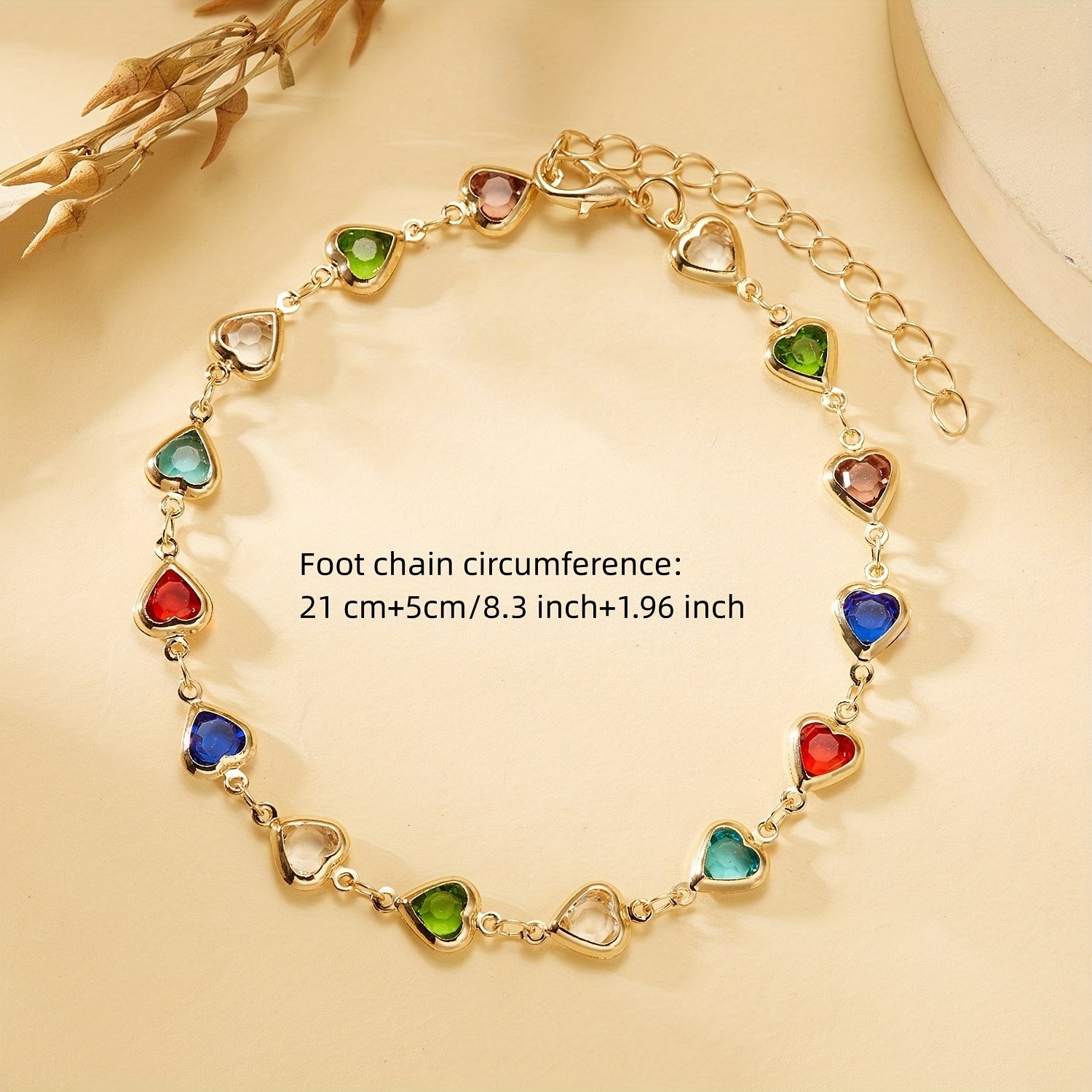 Heart Shaped Niche Ethnic Style Necklace & Bracelet Set