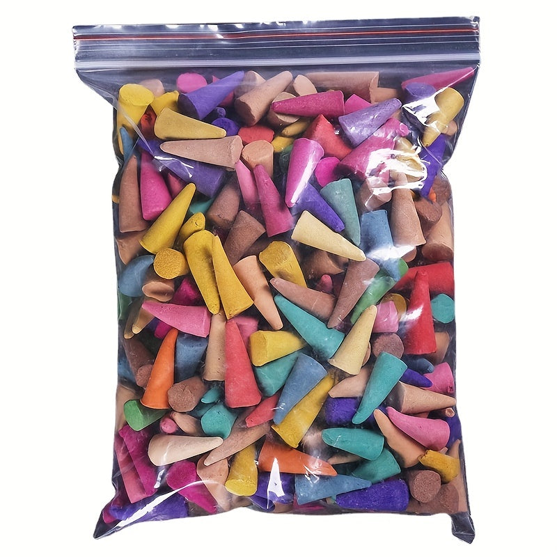 60pcs Aromatherapy Incense Cones for Air Purification & Relaxation