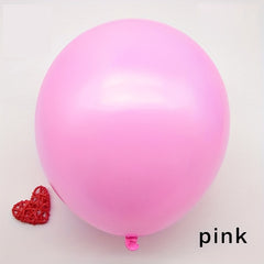 50pcs 30 Matte Pink Latex Balloons for Birthday Party Decoration