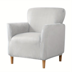 Soft Velvet Armchair Slipcover Non-slip Furniture Protector Home Decor