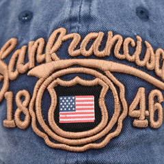 American Flag 3D Embroidered Baseball Cap
