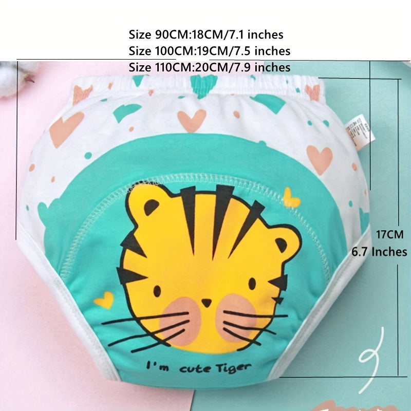 Cartoon Print Leak-Proof Baby Training Pants