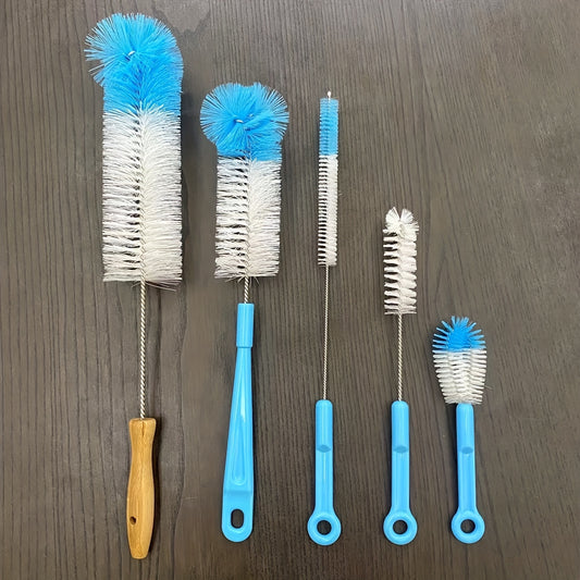5pcs Cup Brush Water Bottle Brush Cleaning Brush Set