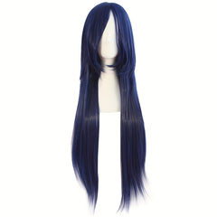 Long Straight Synthetic Wig Anime Cosplay Halloween Party Costume