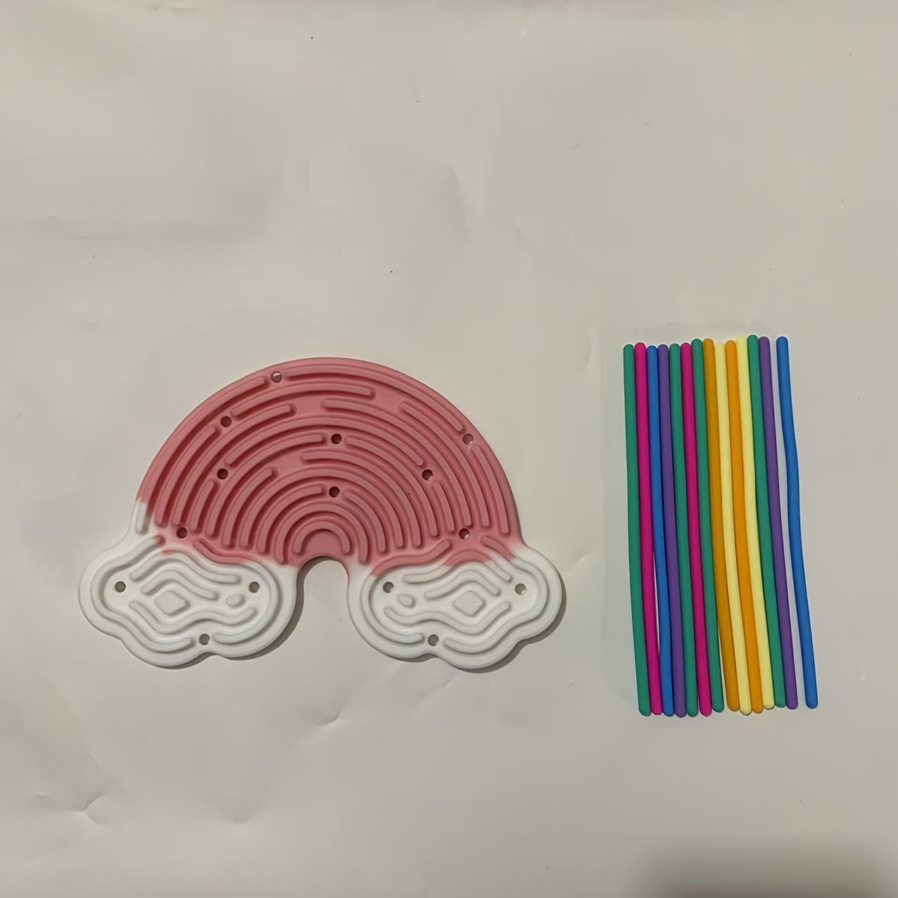 Space Themed Sensory Puzzle Toy with Twisted Strips