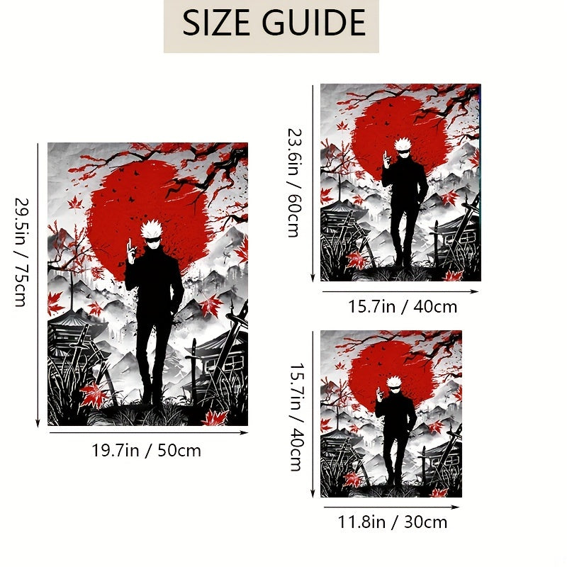Japanese Anime Cartoon Character Painting On Canvas Wall Art