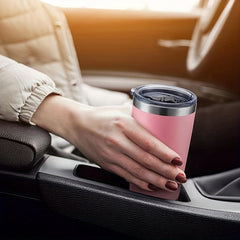 Stainless Steel Insulated Tumbler with Lid - Travel Coffee Mug