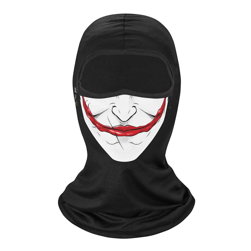 Balaclava Face Mask Clown Ghost Skull Mask Breathable Windproof UV Sun Dust Prot