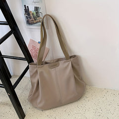 Large Capacity Shoulder Bag for Women - Versatile Handbag for Work School Travel