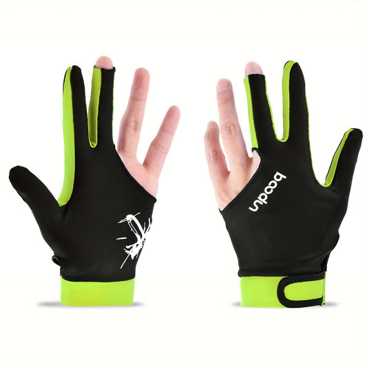 3-Finger Billiard Glove for Men and Women