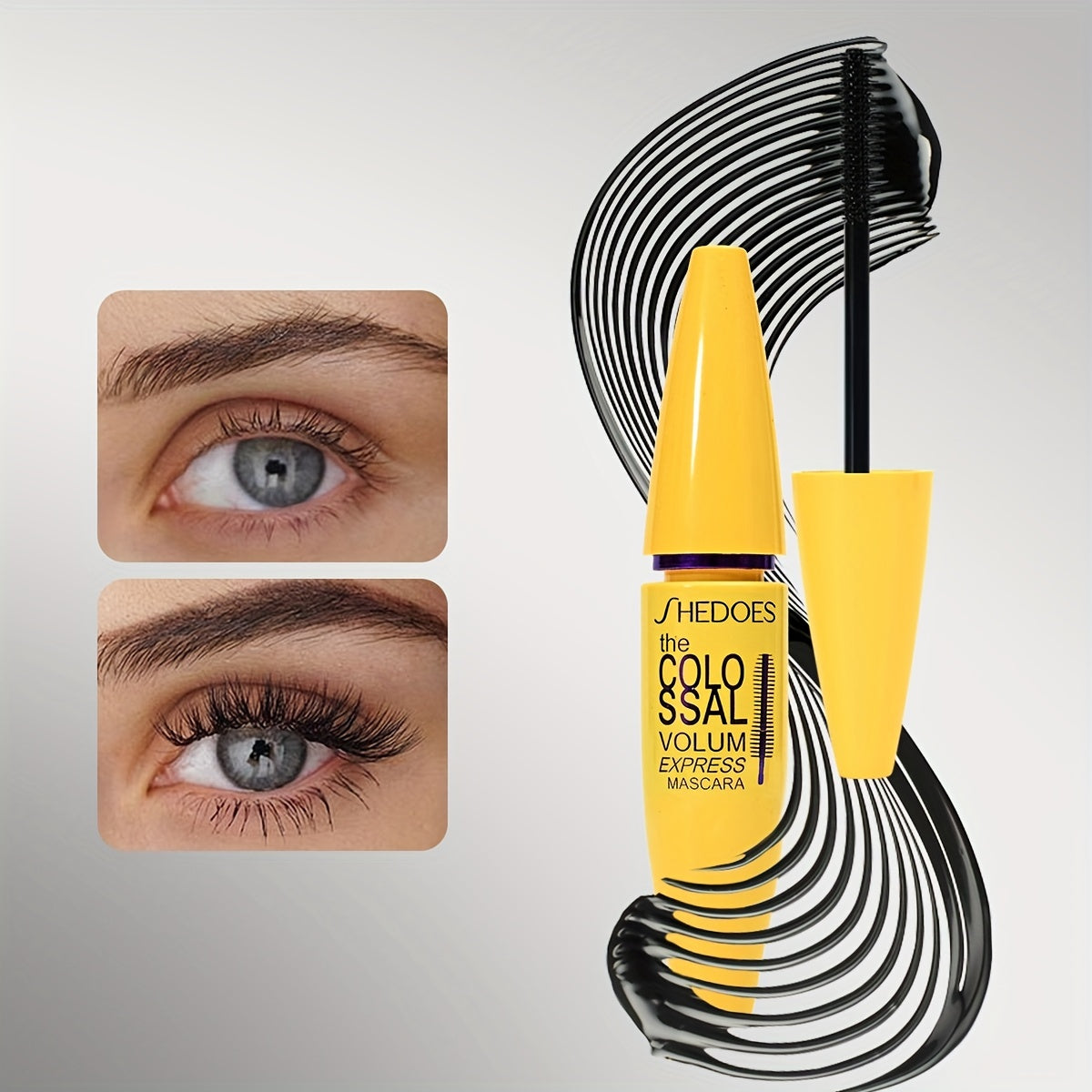 4D Mascara Thickening Lengthening Lashes Waterproof Smudge Proof