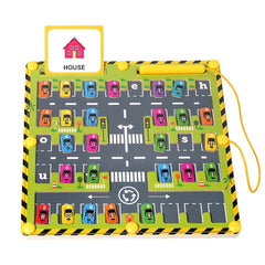 Wooden Magnetic Alphabet Maze Learning Toy for Kids