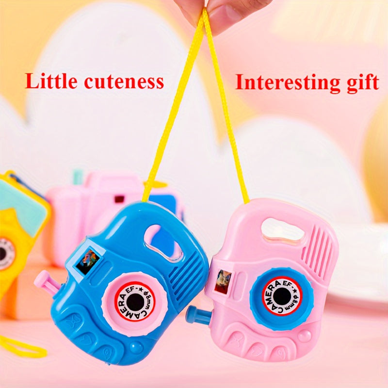 10pcs Kids' Viewing Cameras - Fun Cartoon Animal Design