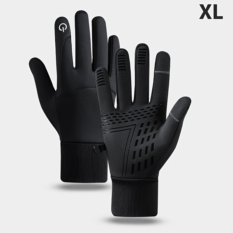 Warm Touchscreen Motorcycle Gloves for Winter