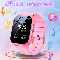 Kids Touch Screen Smart Watch, Educational Games, Voice Recorder, Music Playback