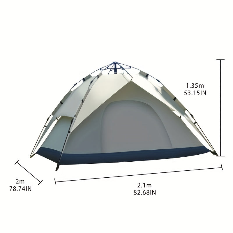 Portable Folding Double Layer Sunshade Tent for Outdoor Camping