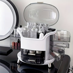 Clear Makeup Storage Box Dustproof Cosmetic Organizer