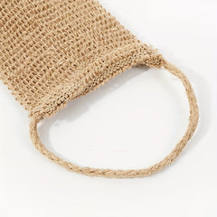 Natural Ramie Jute Back Scrubber for Deep Cleaning and Skin Relaxation