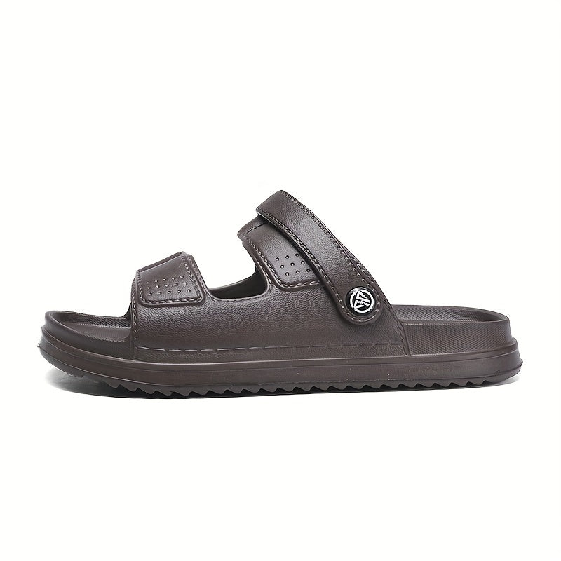 Men's Non Slip Platform Slides - Comfortable Cloud Slides