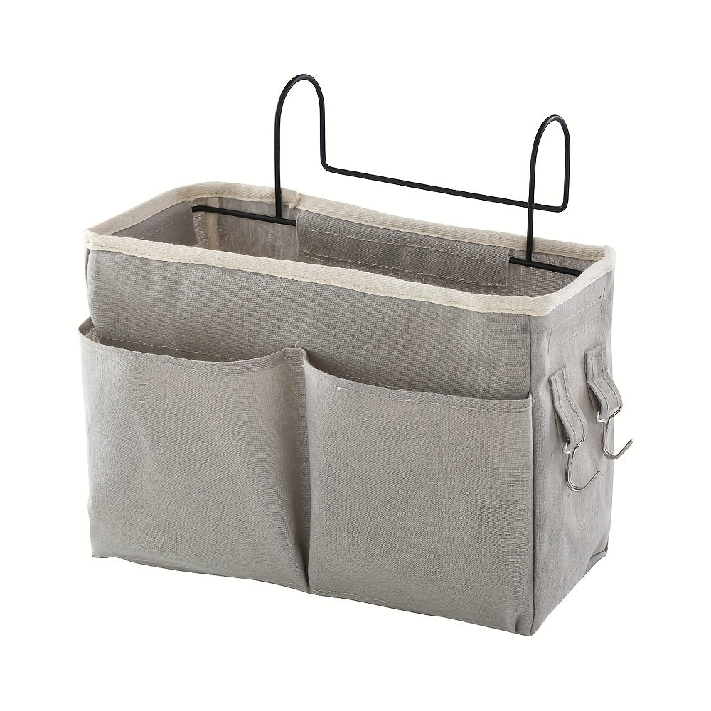 1pc Bedside Storage Bag Hanging Bedside Caddy Hanging Storage Bag For Bed