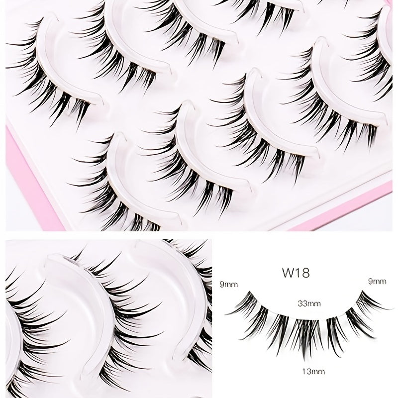 Sunflower Fairy False Eyelashes Transparent Stem