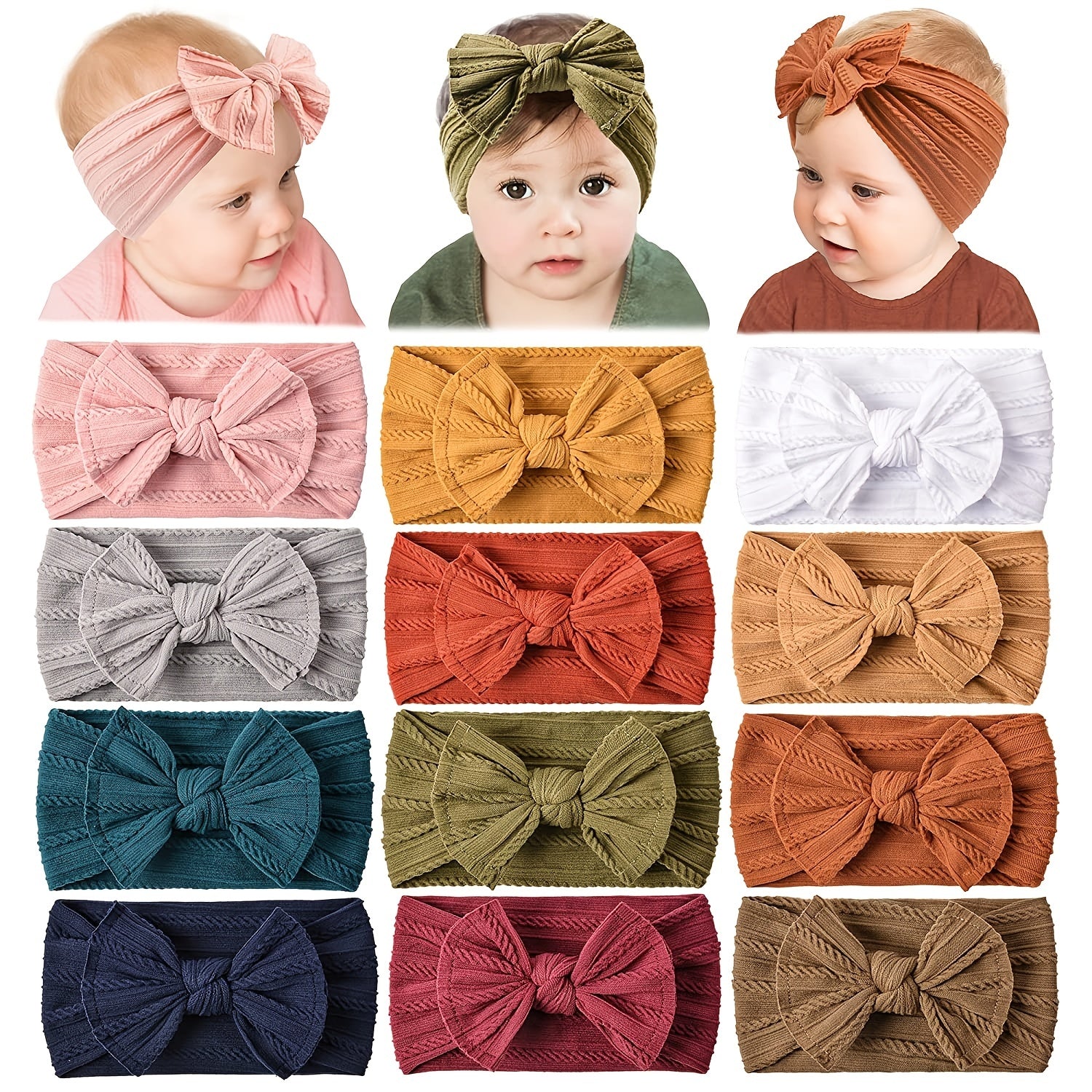 Cute Baby Girls Headbands & Bows for Photos & Headwear