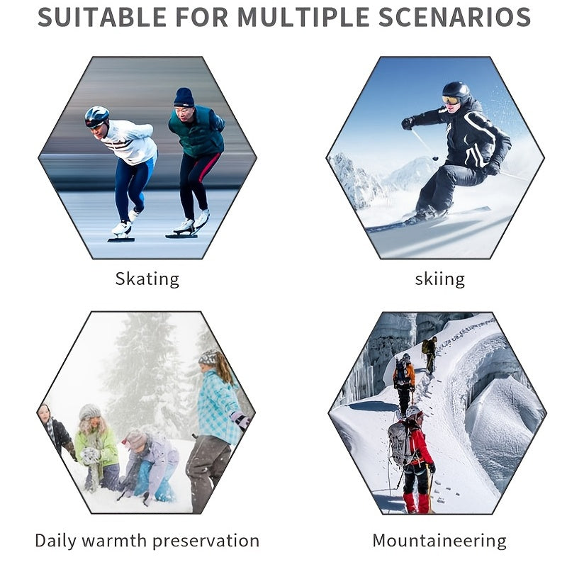 Kids' Thermal Ski Socks Winter Warm Crew Boot Socks