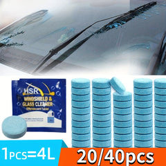 Car Windshield Cleaner Tablets - 40pcs