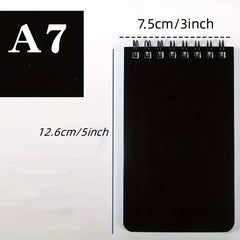 Small Spiral Pocket Notebook Lined Pages Mini Notepad
